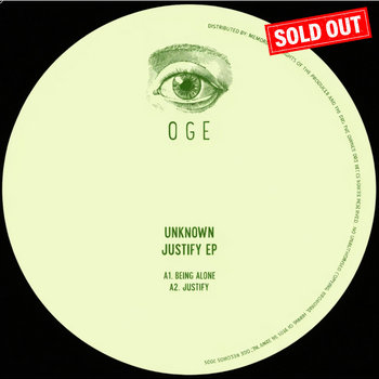 UNKNOWN — JUSTIFY EP_VINYL ONLY!!